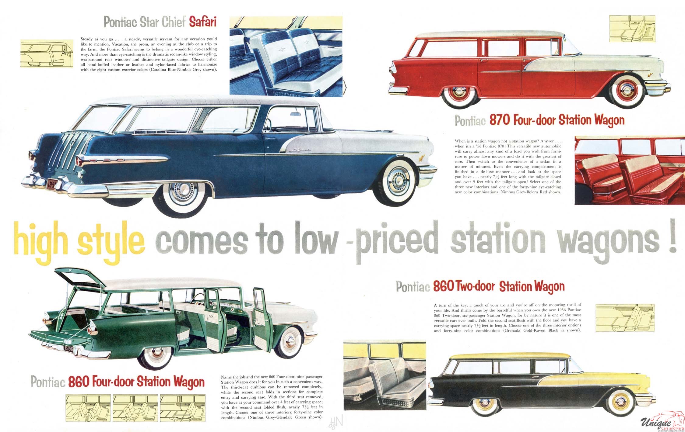 1956 Pontiac Brochure Page 7
